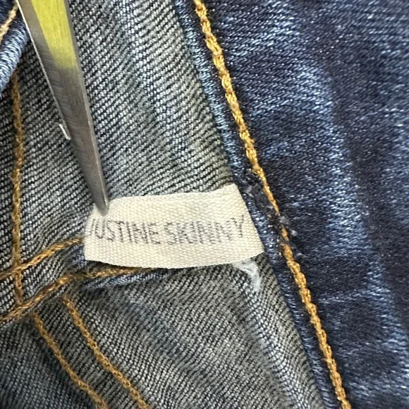 Rag & Bone Justine Skinny Jeans Dark Wash Denim Classic Size‎ 26 - Picture 6 of 10